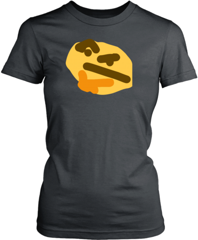 Thonking Emoji T-shirt - Rottweiler Dog T Shirts, Tees & Hoodies - Rottweiler (480x480), Png Download
