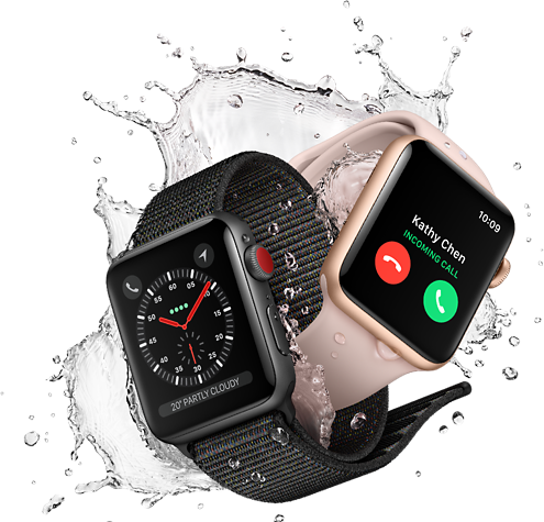 The Apple Watch Will Have A New Look When Series 4 - Apple Watch Swim Proof (392x376), Png Download