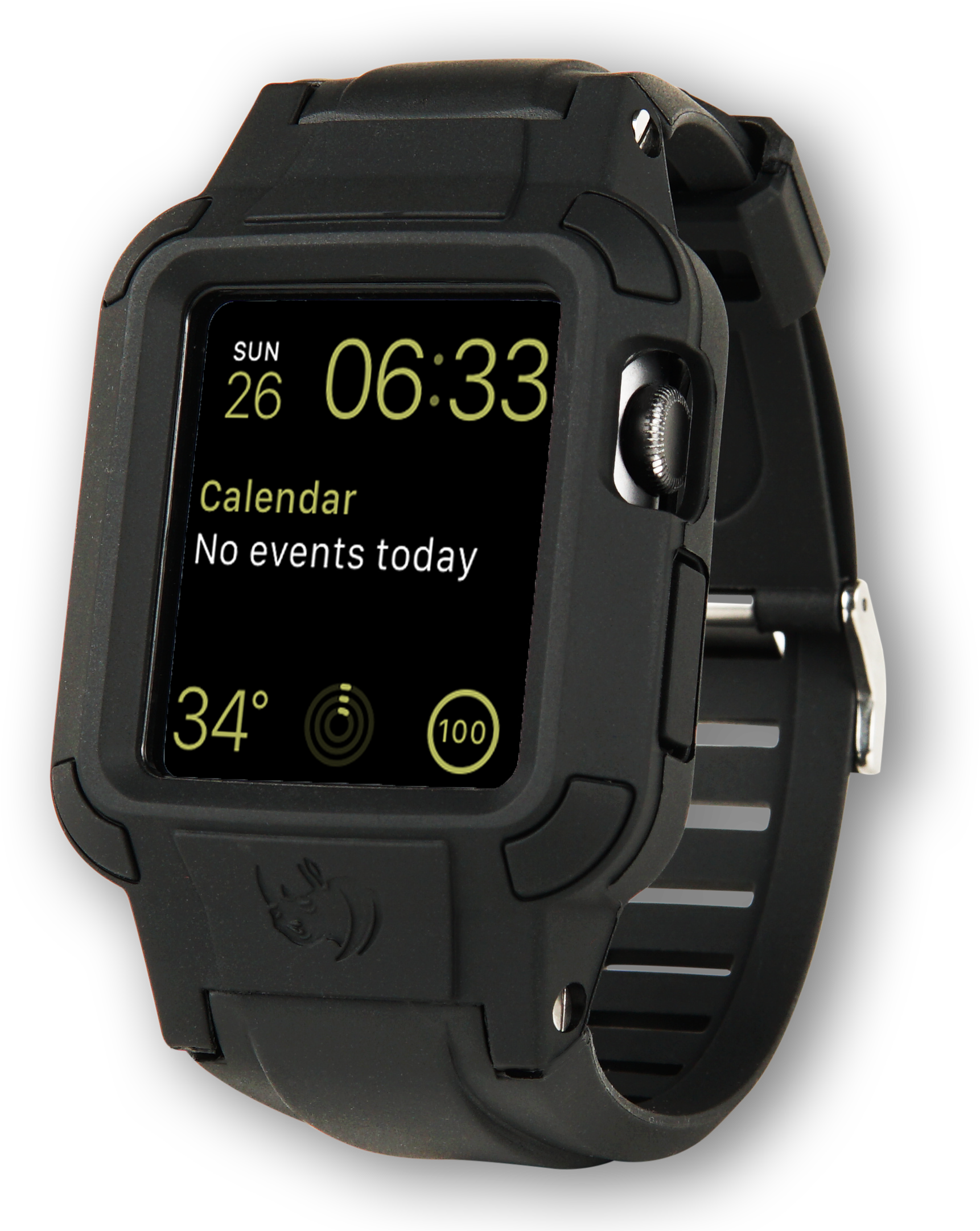 Stealth 42 Mm - Tactical Apple Watch Band (1919x2162), Png Download