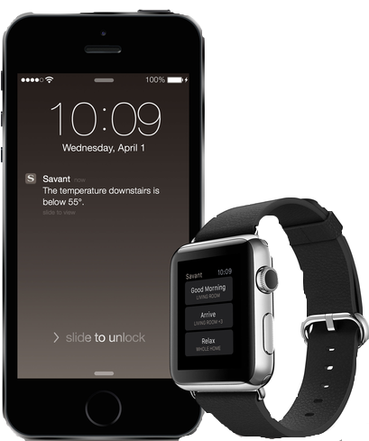 Control Your Home With The Apple Watch - Ritastar Iwatch Protector Case Bumper Cover For Apple (1196x516), Png Download