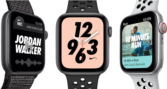 Apple Watch Nike Series - Apple Watch Series 4 Nike (600x301), Png Download