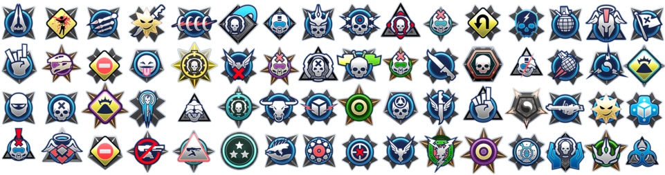 Halo 5 Guardians Logo Png Transparent - Halo 4 Medals Png (960x295), Png Download