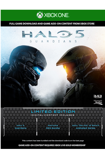 Halo 5 Guardians - Xbox One X Special Edition Consoles (960x540), Png Download