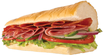 Spicy Italian - Spicy Italian Subway (450x450), Png Download