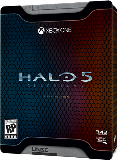 Guardians Limited Edition - Halo 5 Limited Edition Box (468x542), Png Download