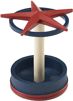 Texas Star Toothbrush Holder - Avanti Texas Star Toothbrush Holder (432x432), Png Download