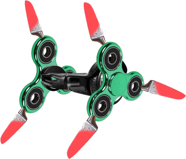 Fidget Knife Wheeler - Fidget Spinner | Hand Spinner | Anti Stress Spinner (639x536), Png Download