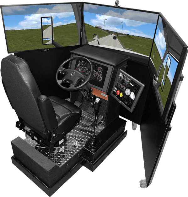 Truck Driving Simulator Vs600m - Semi Truck Simulator (599x630), Png Download