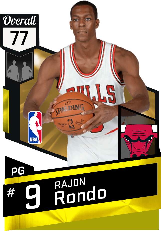 Rajon Rondo - Rajon Rondo Nba 2k17 (651x941), Png Download