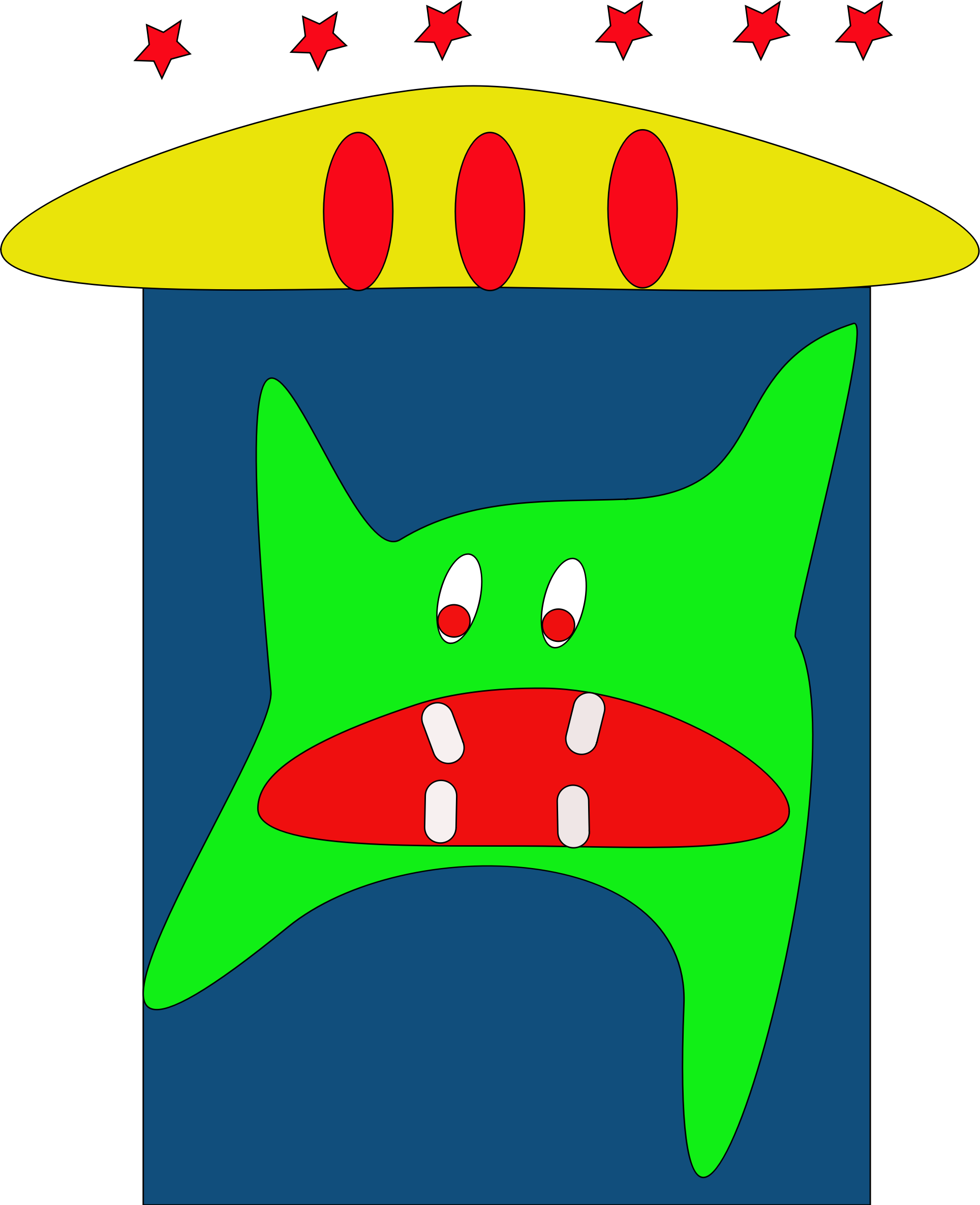 Medium Image - Alien (644x790), Png Download