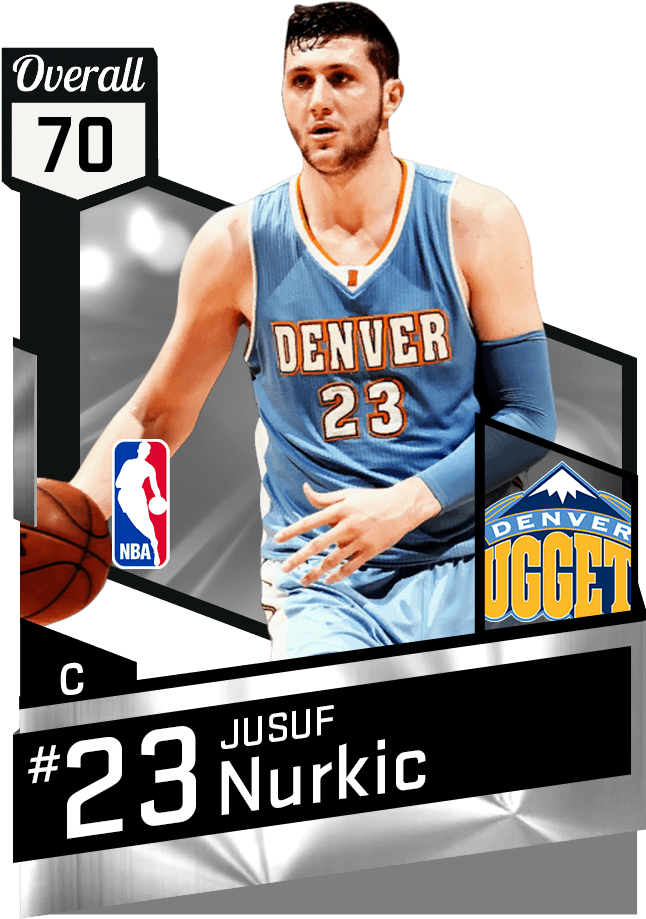 First Ruby Rajon Rondo - Jusuf Nurkic Nba 2k17 (651x941), Png Download