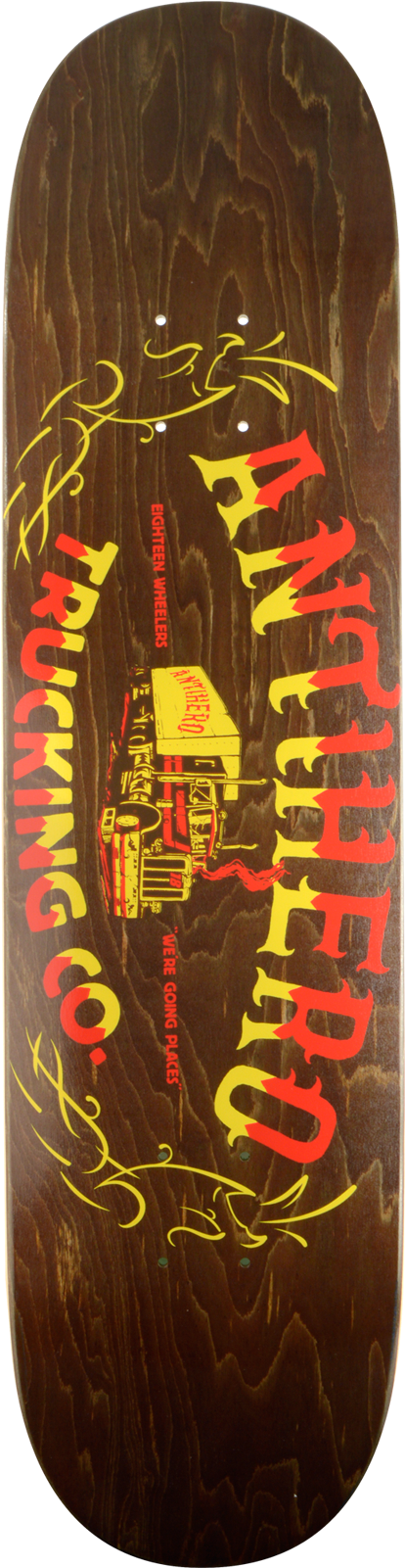 Antihero 18 Wheeler Trucking Sm Skateboard Deck - Anti Hero Skateboards One Eight Trucking Brown Complete (1600x1600), Png Download