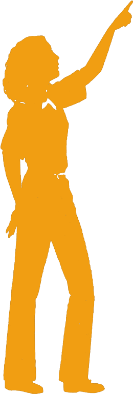 Girl Scout Ambassador Silhouette - Girl Scout Silhouette Png (500x800), Png Download