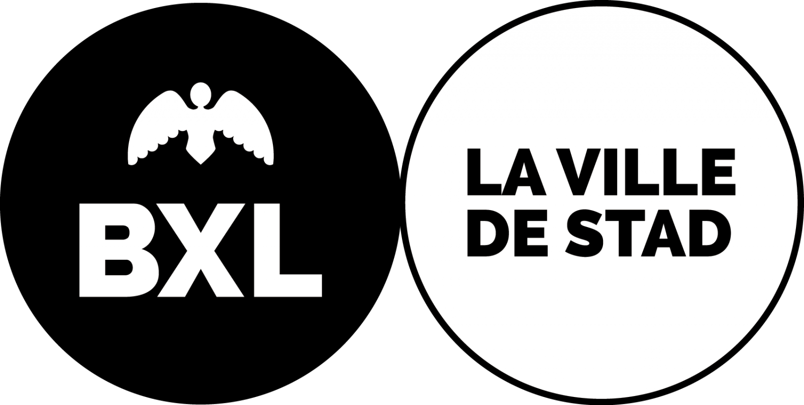 14 Am 125094 Cljb Loup 300dpi 4/25/2017 - Ville De Bruxelles Logo (1600x806), Png Download