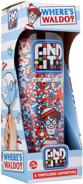 Find It Where's Waldo - Find It Wheres Waldo (550x687), Png Download