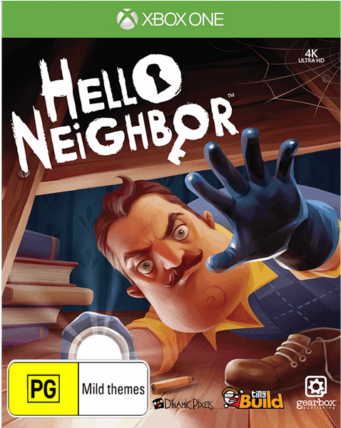Gearbox Hello Neighbor - Xbox One (600x600), Png Download