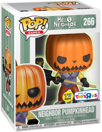 Funko Pop Neighbor Pumpkinhead (560x560), Png Download