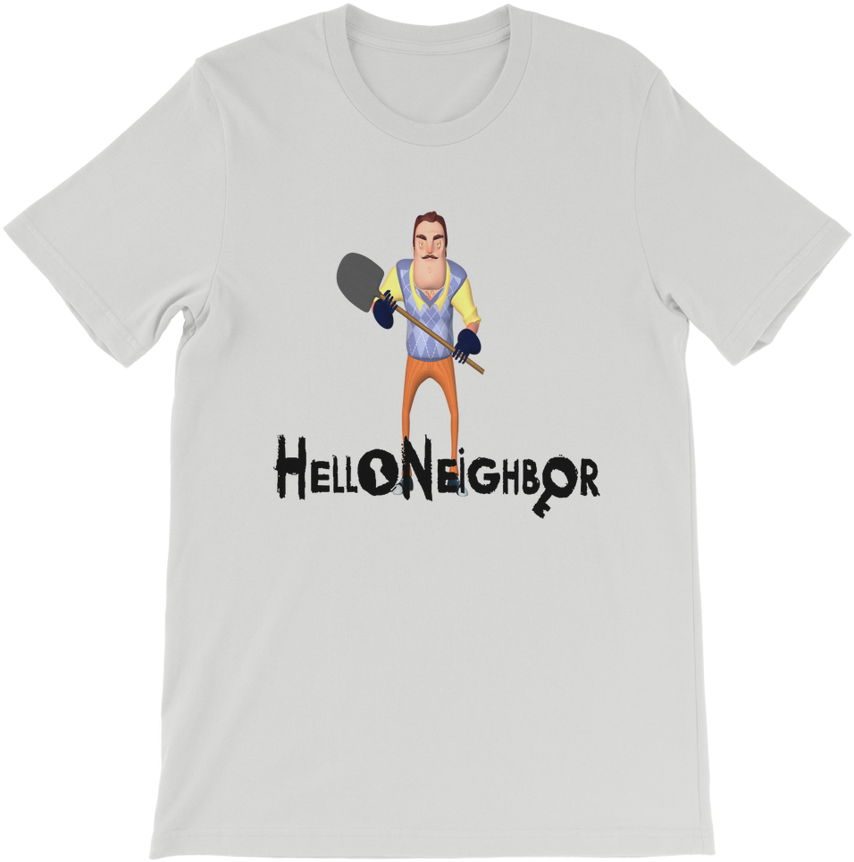 Hello Neighbor 1 ﻿premium Kids T-shirt - T-shirt (1024x1024), Png Download