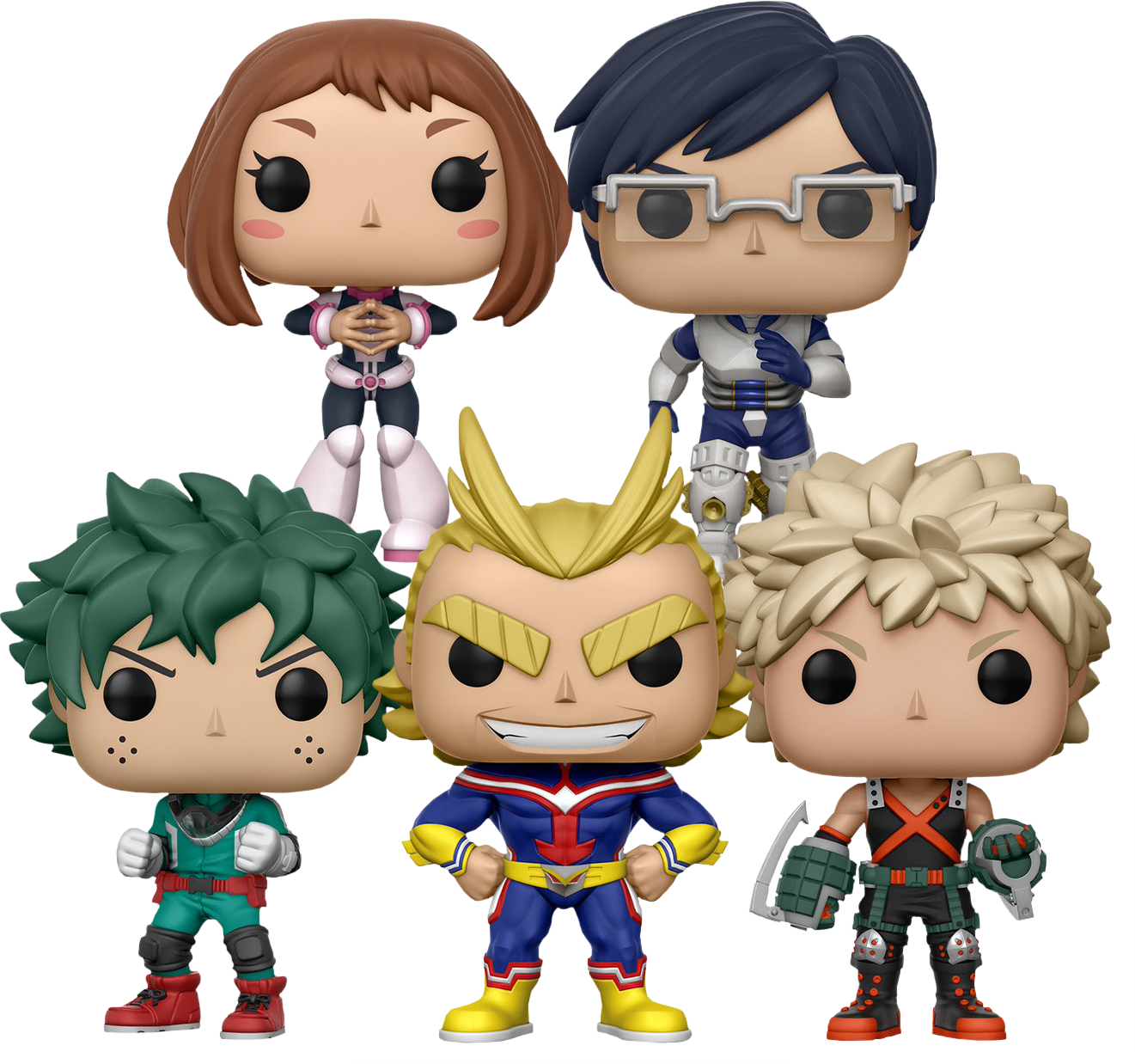 My - My Hero Academia Funko Pop (1321x1238), Png Download
