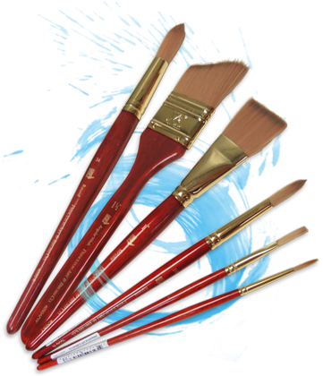 Princeton 4050 Best Synthetic Sable Brushes - Arrow (420x450), Png Download