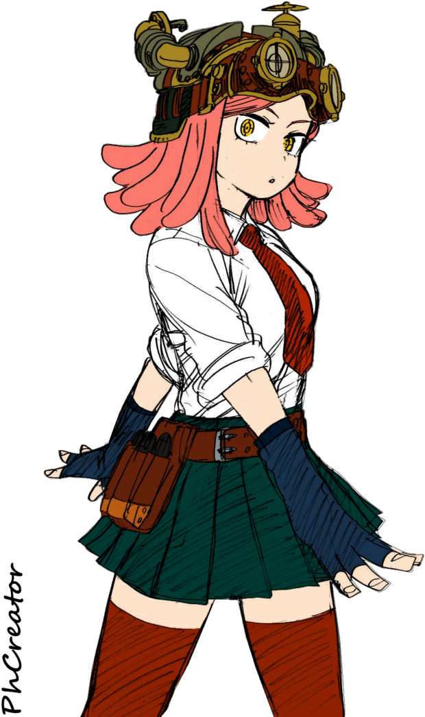 Preview Art - Hatsume Mei Boku No Hero (350x500), Png Download