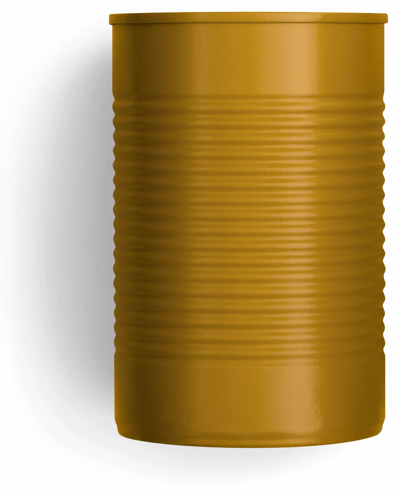 Yellow Can - Circle (1300x1600), Png Download