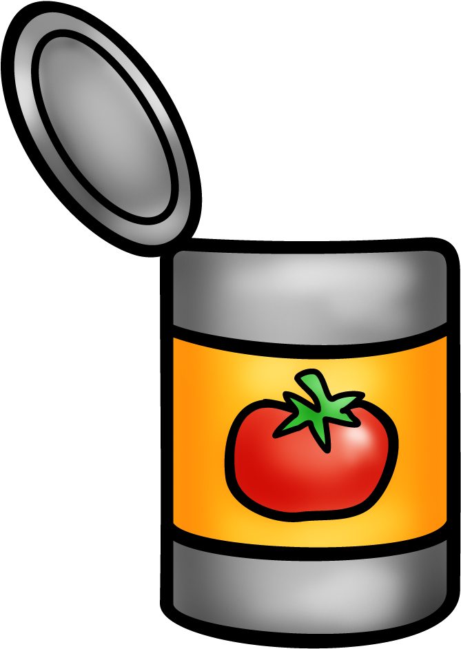 #3 This May Seen A Bit Nutty But Pass Out The Soup - Soup Can Cartoon Png (713x976), Png Download