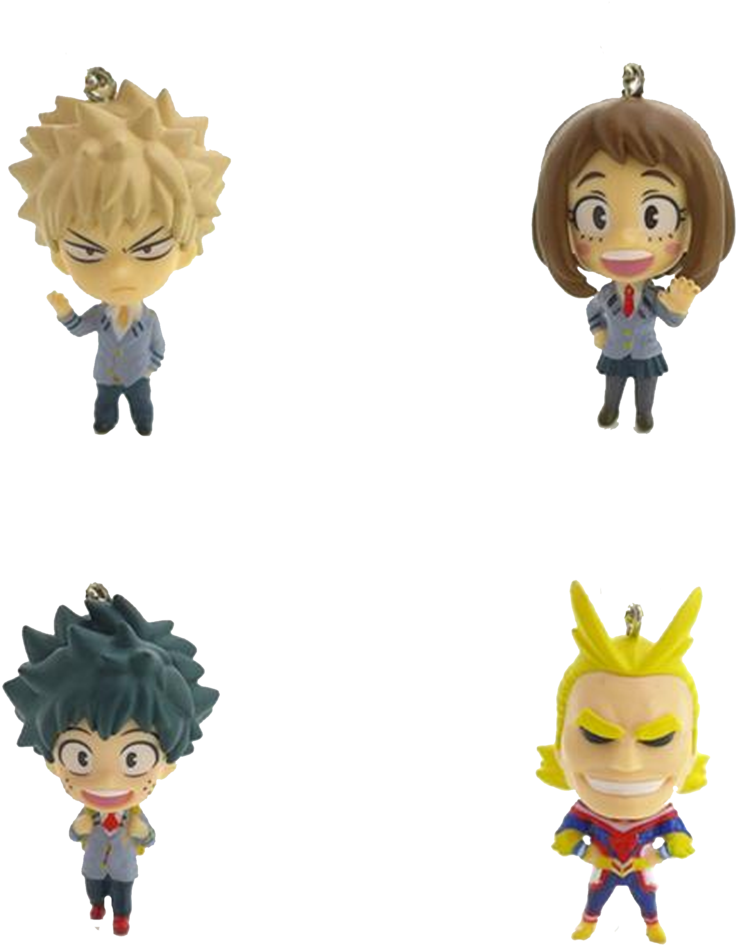 My Hero Academia Model Keychains - Action Figure (1024x1024), Png Download
