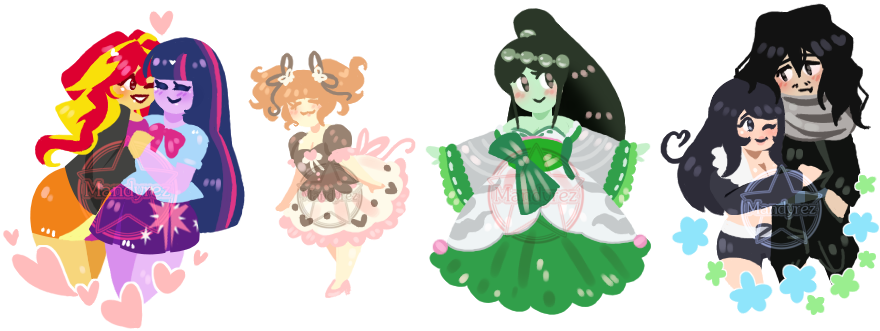 Mandyrez, Blushing, Cuddling, Equestria Girls, Eraserhead's - Mlp Boku No Hero Academia (887x338), Png Download