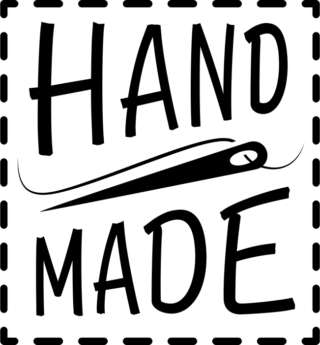 Handmade Rubber Stamp With Sewing Needle - Rubber Stamping (651x700), Png Download