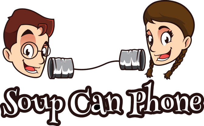 Soup Can Phone (672x416), Png Download