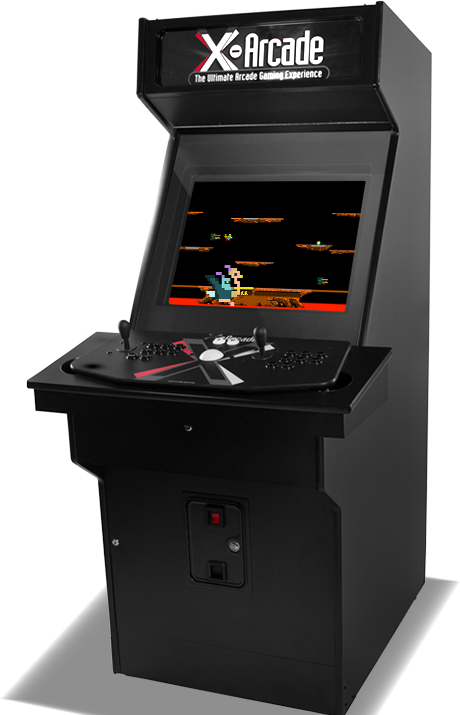 Home Arcade Cabinet Multi-game - X-arcade Machine Cabinet, Mame - (460x715), Png Download