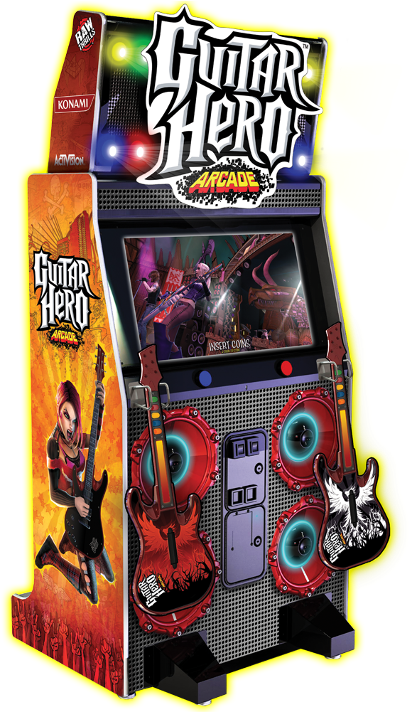 Gha Cabinet Large - Guitar Hero Arcade (1000x1000), Png Download