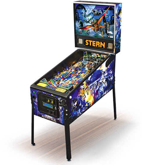 Retro Games - Stern Avatar Pinball Machine (500x555), Png Download