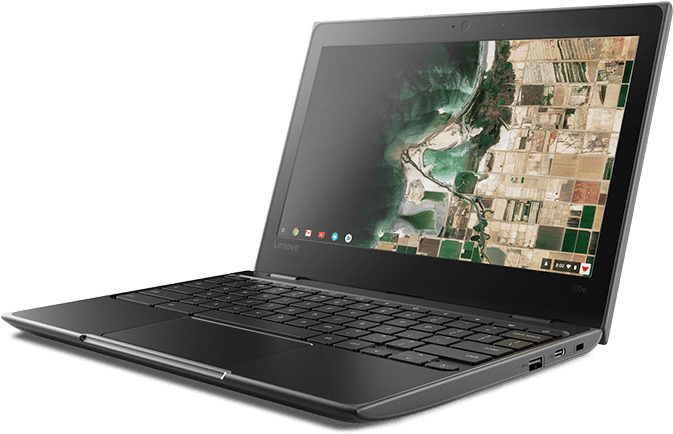 Lenovo 100e Chromebook - Lenovo Chromebook 100e 11.6 Inch (725x515), Png Download