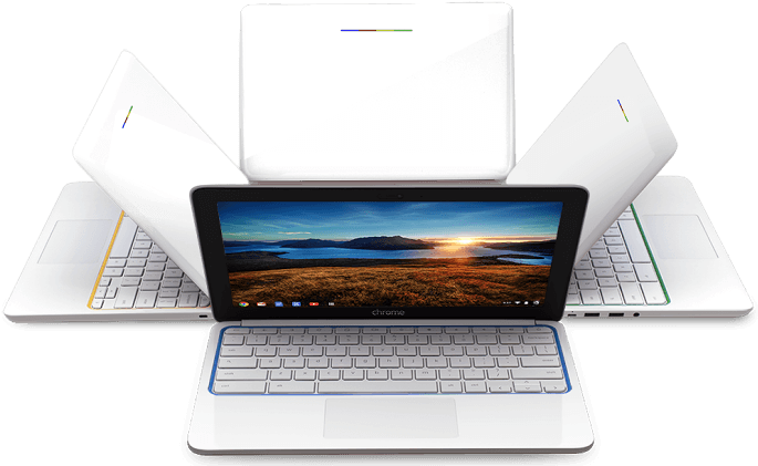 Hp Chromebook - Chromebook Google (706x428), Png Download