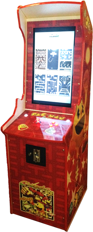 Chomp Premium Classic Arcade Game - Video Game Arcade Cabinet (800x800), Png Download