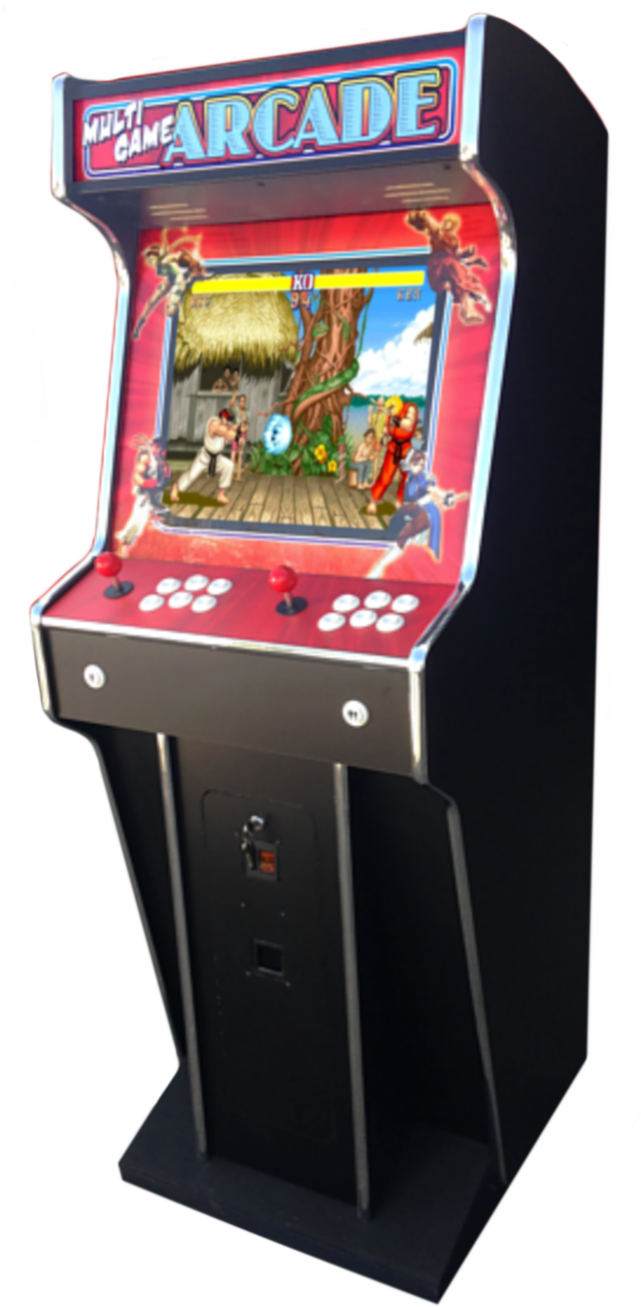 Multi Game Arcade Machine Hire - Arcade Game (640x1344), Png Download