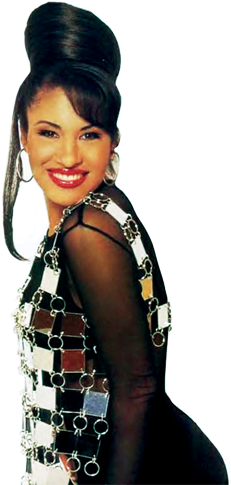 Selena Quintanilla - Aaliyah Left Eye Selena (250x489), Png Download