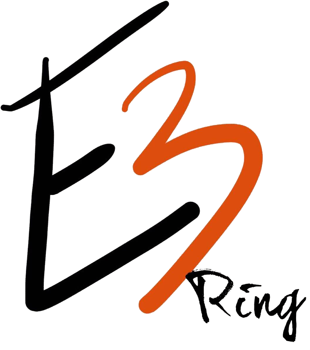 E3 Logo New - Calligraphy (1143x1213), Png Download