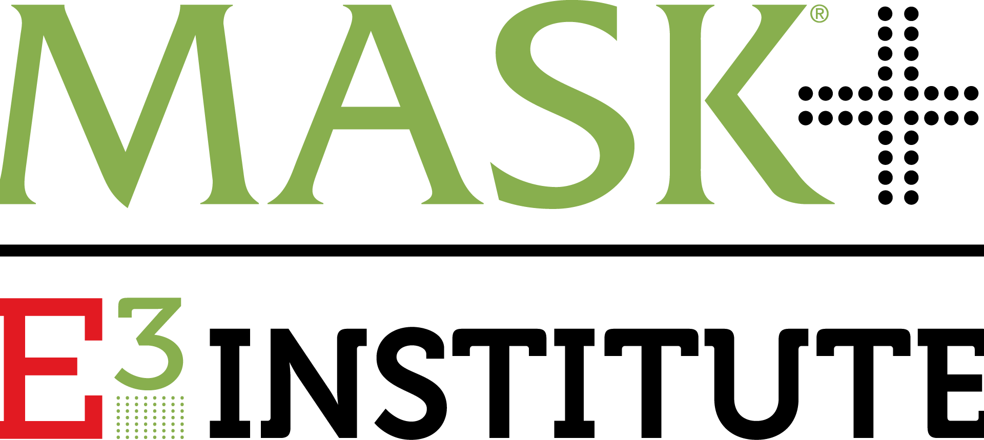 Mask E3 Institute Logo (1920x859), Png Download