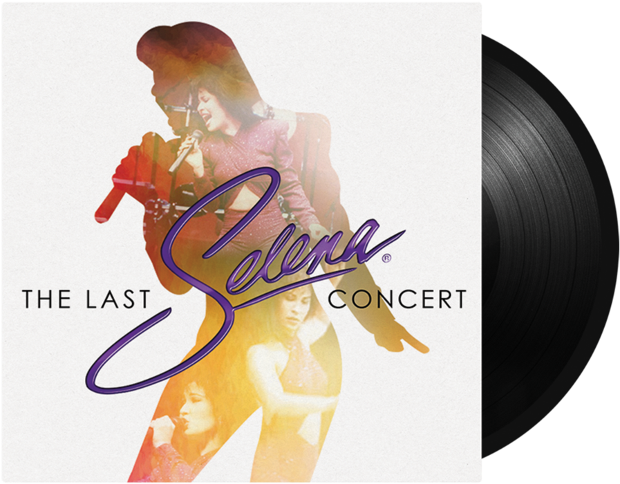 As A Document Of Selena's Undeniable Live Appeal, Live - Selena Live The Last Concert Vinyl (927x736), Png Download