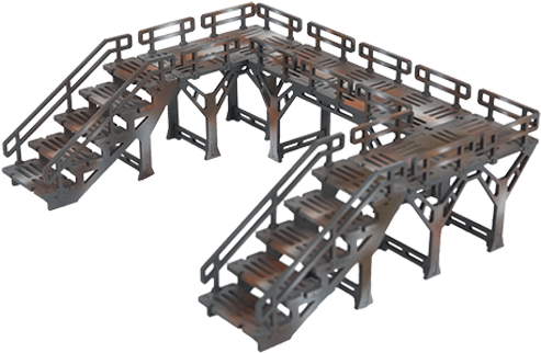 Base-0 Level 1 Walkway - Sci Fi 28mm Walkways (500x500), Png Download