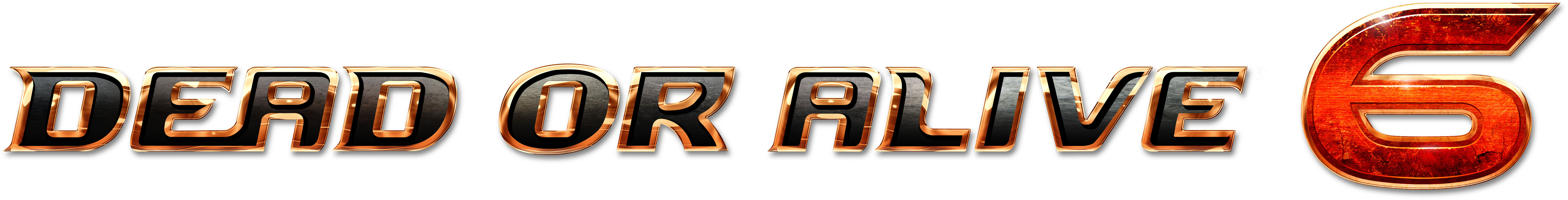 Doa6 Logo - Dead Or Alive 6 Logo (8192x2731), Png Download