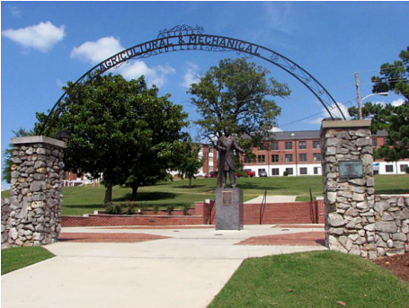 091411 National Top Hbcus Alabama A M University - Alabama A And M Campus (608x342), Png Download