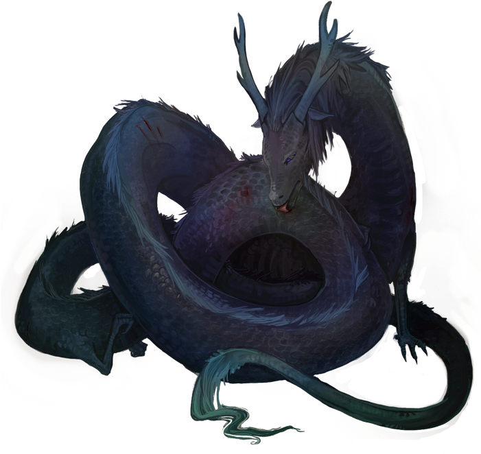 Eastern Dragon - Legendary Creature (700x677), Png Download