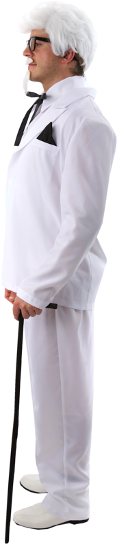 Colonel Sanders Suit - Angels Costumes The Colonel Adult Costume (500x793), Png Download