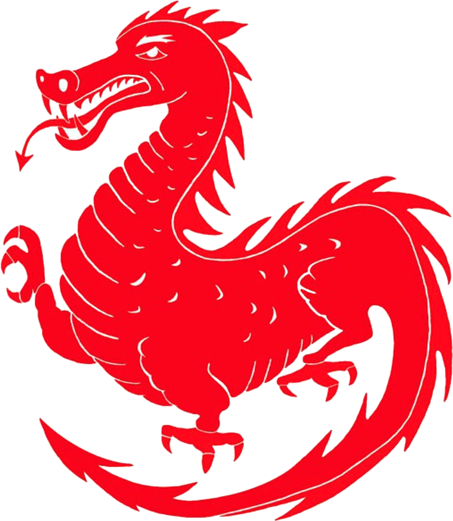 Niles Ohio Red Dragons (899x1026), Png Download