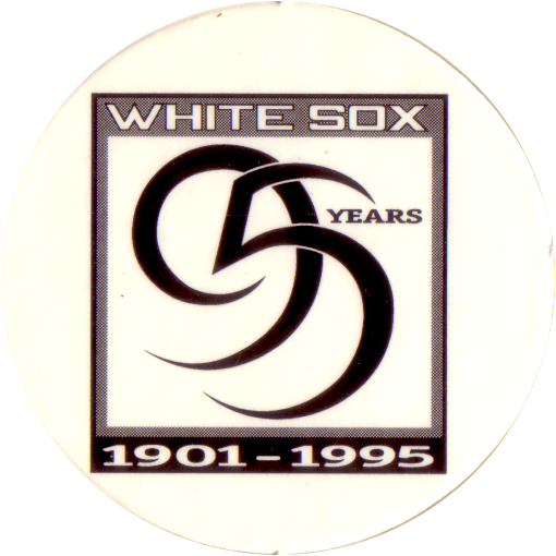 Chicago White Sox White Sox 95 Years 1901 1995 - Chicago (510x510), Png Download