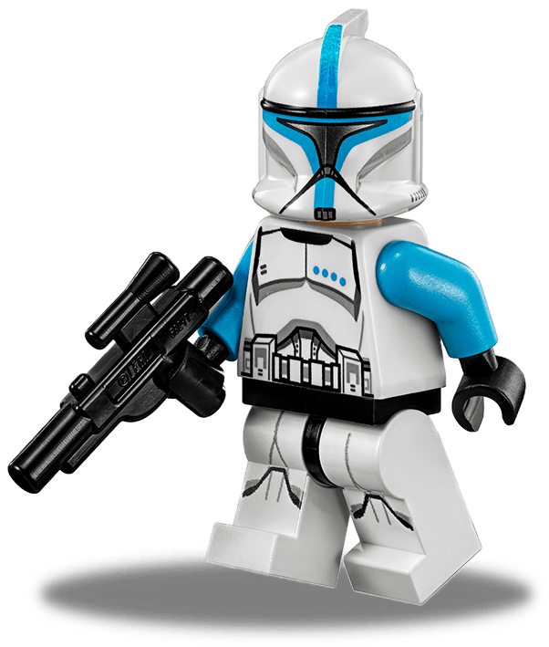 Clone Trooper™ Lieutenant - Lego Star Wars Clone Trooper Lieutenant (672x896), Png Download